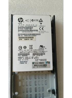【汇盈传感器】HP 3Par 400G 2.5 SAS 728576-001 710487-002 727