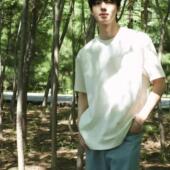 t恤男夏季 新款 美式 白色纯棉内搭短袖 重磅半袖 体恤宽松百搭上衣ins