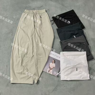 慧慧来自星星女装店 1655新款经典慵懒感 光板贴布弯刀裤XIAAA