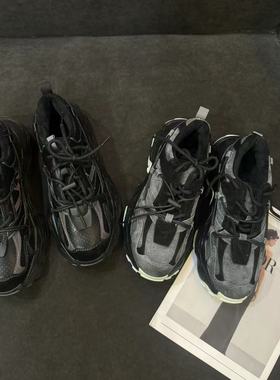 慧慧来自星星女装店  20560-1两色百搭撞色加绒老爹鞋