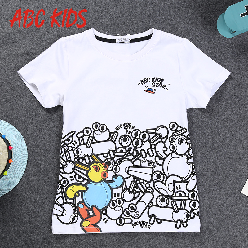 abckidsͯװÄÐͯ±¡¿îTÐô2018Ïļ¾Ð¿î¶ùͯʱÉжÌÐäins³±¿î¶ÌÉÏÒÂ