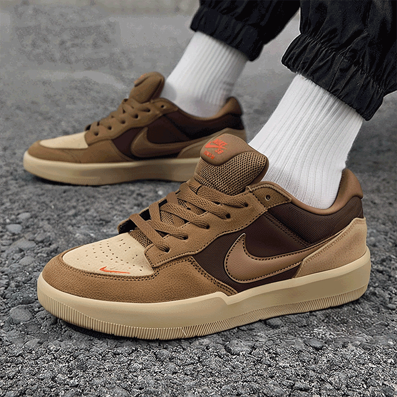 耐克男鞋2025新款SB FORCE 58低帮透气板鞋户外运动休闲鞋 DV5477