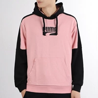 Áo len nam PUMA Hummer 2019 mùa thu mới thể thao khâu áo sơ mi giản dị áo thun 581664 - Thể thao lông cừu / jumper áo hoodie nữ hàn quốc