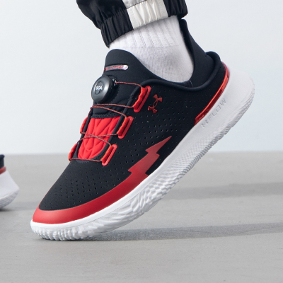 UA安德玛轻便低帮运动鞋男鞋女鞋冬季新款BOA旋钮可踩跟休闲鞋潮