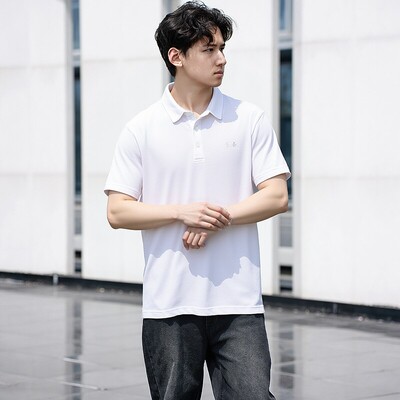 UA安德玛速干短袖男装2026夏季新款男士白色POLO衫翻领运动服T恤