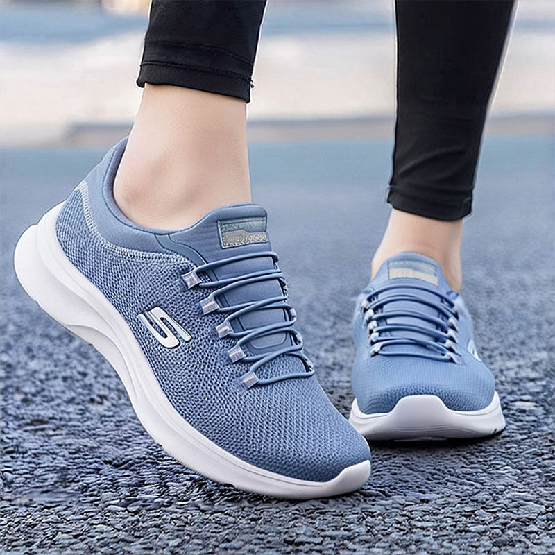 斯凯奇软底健步鞋女鞋春季新款一脚蹬穿脱休闲鞋轻便透气运动鞋子,运动鞋new,运动休闲鞋,淘宝优惠券,粉丝福利购,淘宝优惠卷