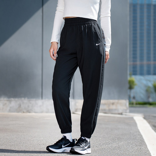 幸运叶子丨NIKE耐克梭织长裤女裤夏季新款健身训练运动裤跑步裤子