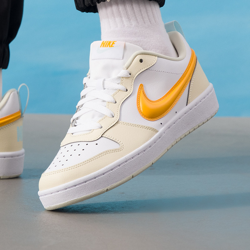 耐克女鞋 COURT BOROUGH LOW RECRAFT (GS)大童运动鞋时尚休闲鞋