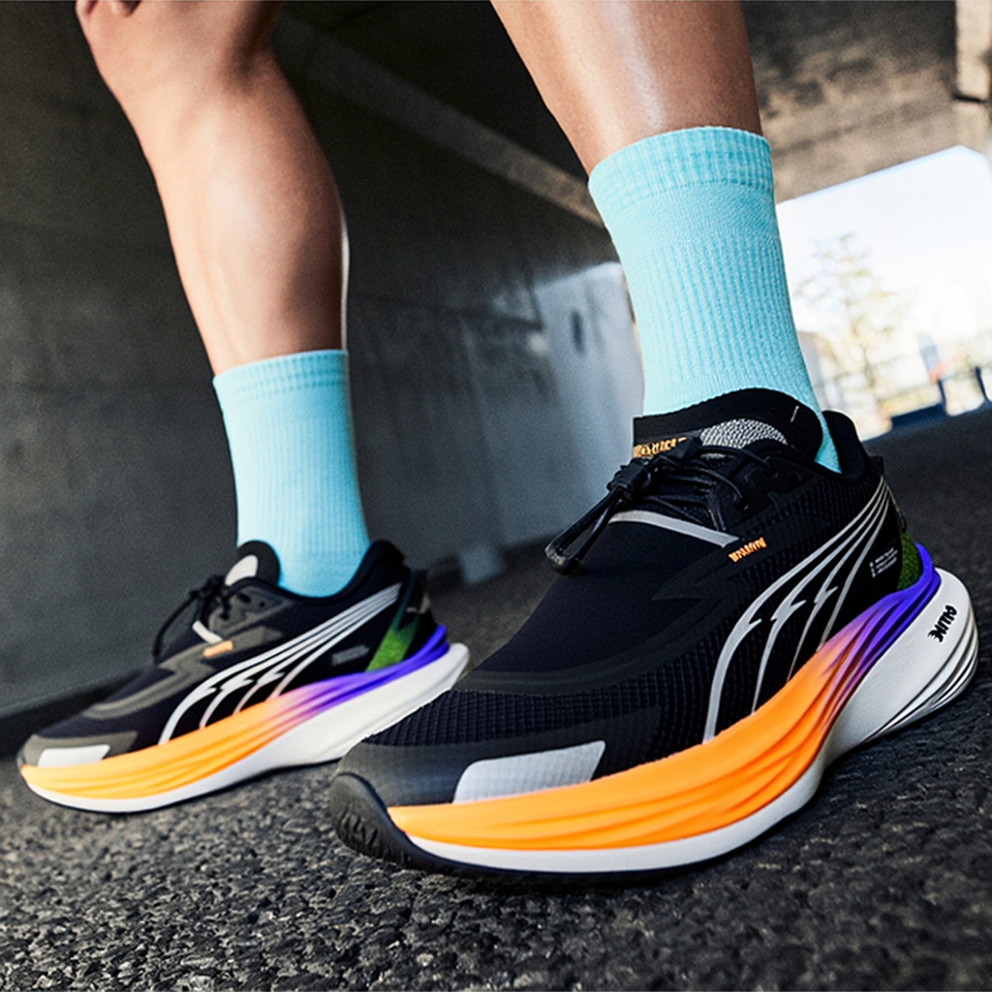 PUMA彪马男鞋减震跑步鞋Deviate NITRO 3 WTR+彪破3碳板氮气跑鞋