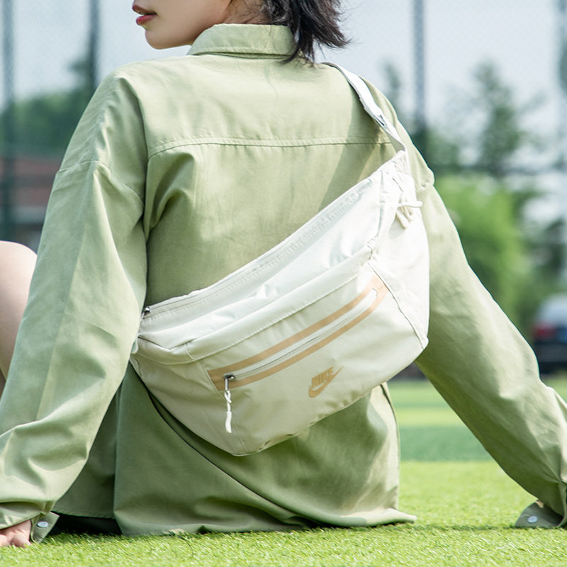 幸运叶子丨NIKE耐克腰包男包女包夏季新款情侣单肩包斜挎包运动包