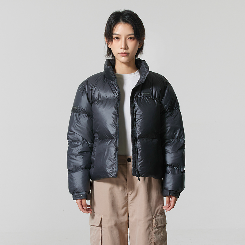 DISCOVERY官方羽绒服女2025秋季新款户外保暖运动服舒适棉羽外套
