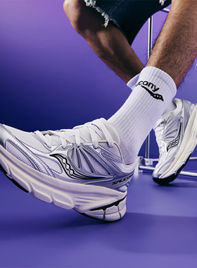 索康尼男鞋女鞋2025春季新款GUARD 2K运动鞋缓震情侣跑步鞋S28237