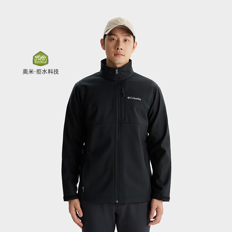 Columbia哥伦比亚户外男士外套秋季新款冲锋登山防风衣运动服夹克