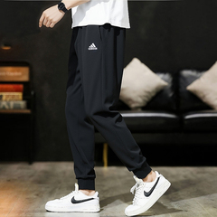 阿迪达斯加绒长裤男裤秋冬保暖运动裤休闲长裤小脚裤卫裤IB2769