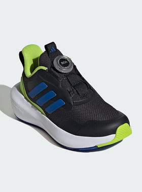 阿迪达斯轻便跑步鞋童鞋冬季新款BOA旋钮运动鞋儿童慢跑鞋IF4129