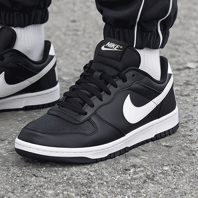 耐克板鞋男鞋正品新款黑武士运动鞋简版空军一号减震休闲鞋355152