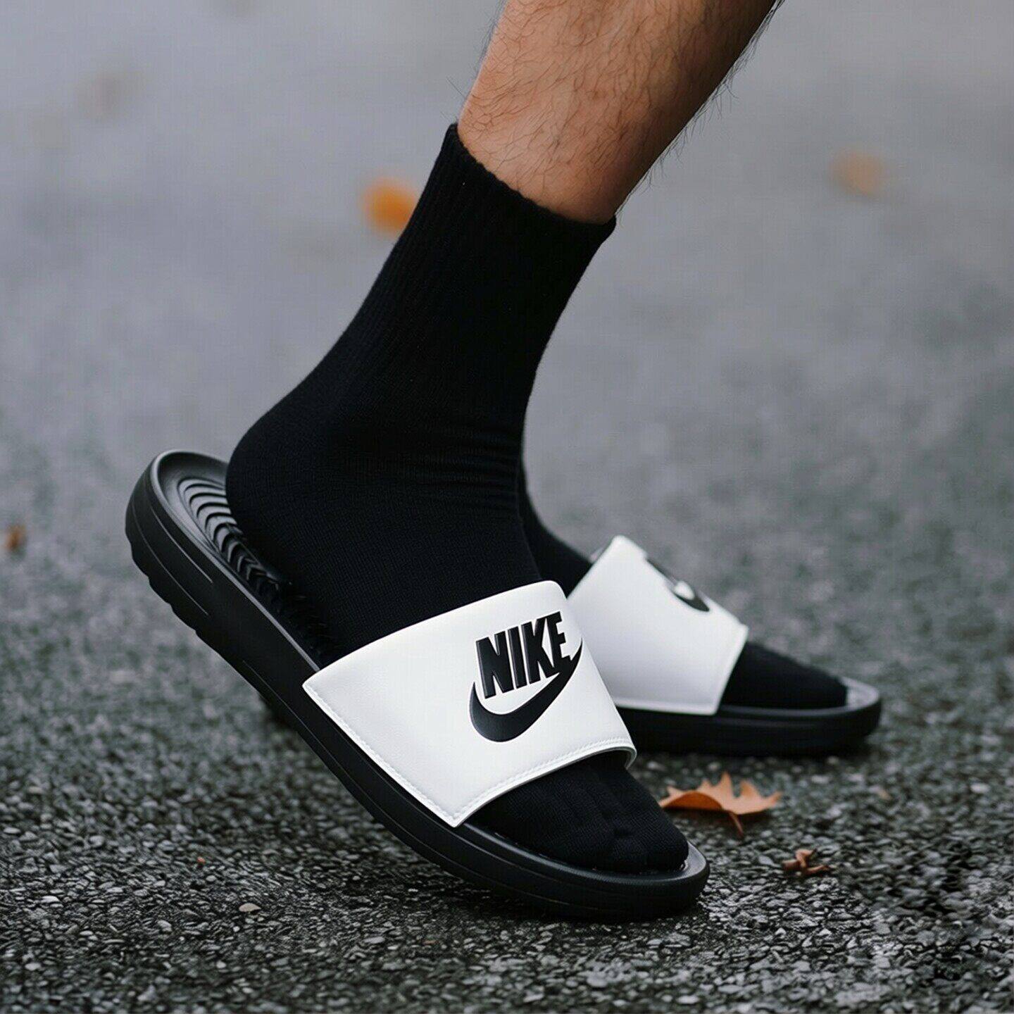 NIKE耐克拖鞋男鞋夏季时尚沙滩鞋户外凉拖运动凉鞋一字拖CN96