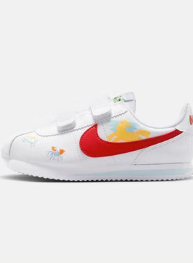 NIKE耐克休闲男女童鞋2026马年新年款CORTEZ儿童运动鞋IQ7669