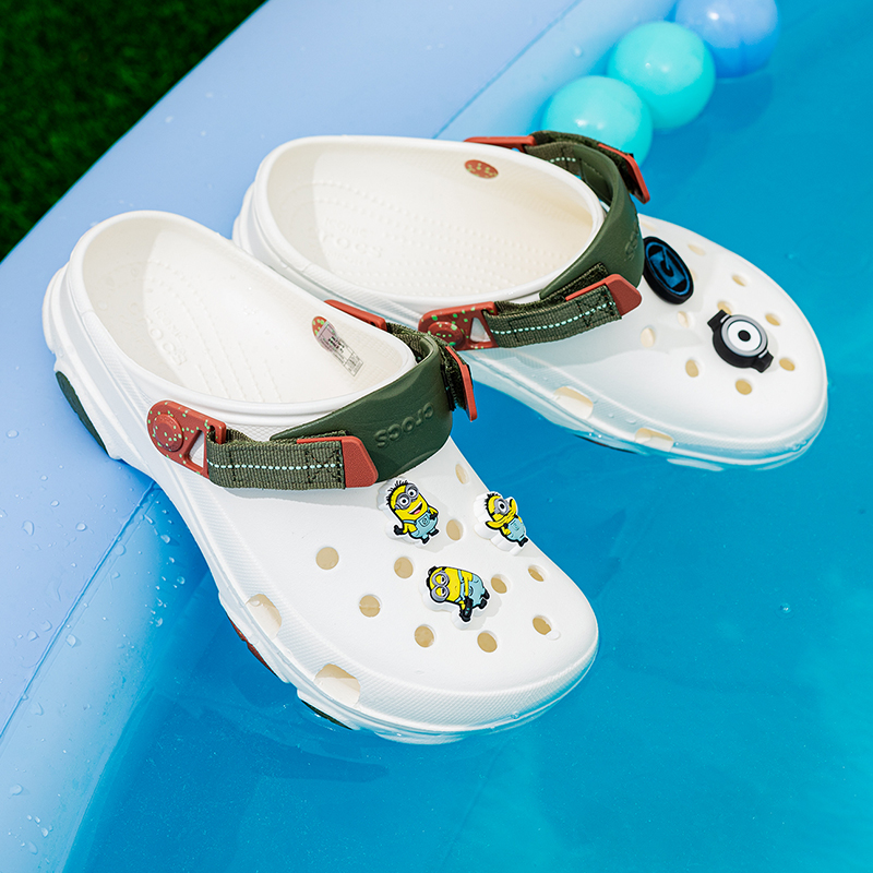 Crocs卡骆驰洞洞鞋男鞋2025夏季新款特林Clog凉鞋舒适拖鞋沙滩鞋