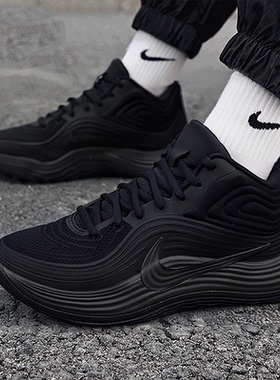 耐克NIKE官方男鞋2026新款 运动鞋PRECISION 8 MID黑武士篮球鞋