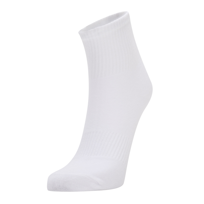 LANBU蓝步短袜男女同款夏季新款休闲袜透气舒适白袜训练袜LZ38303