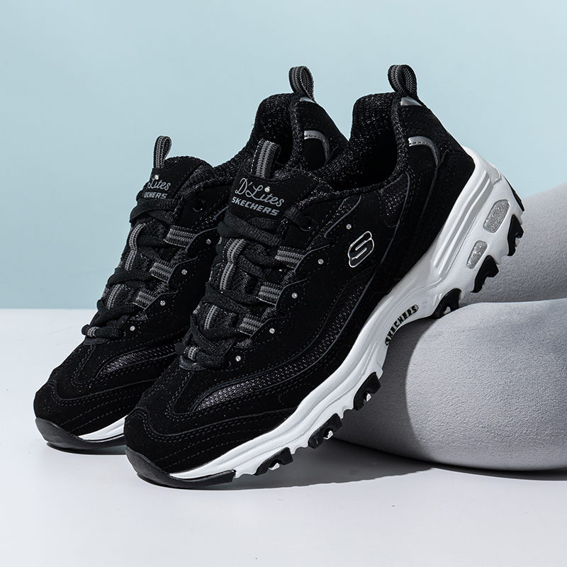 斯凯奇官方正品女鞋秋季休闲鞋