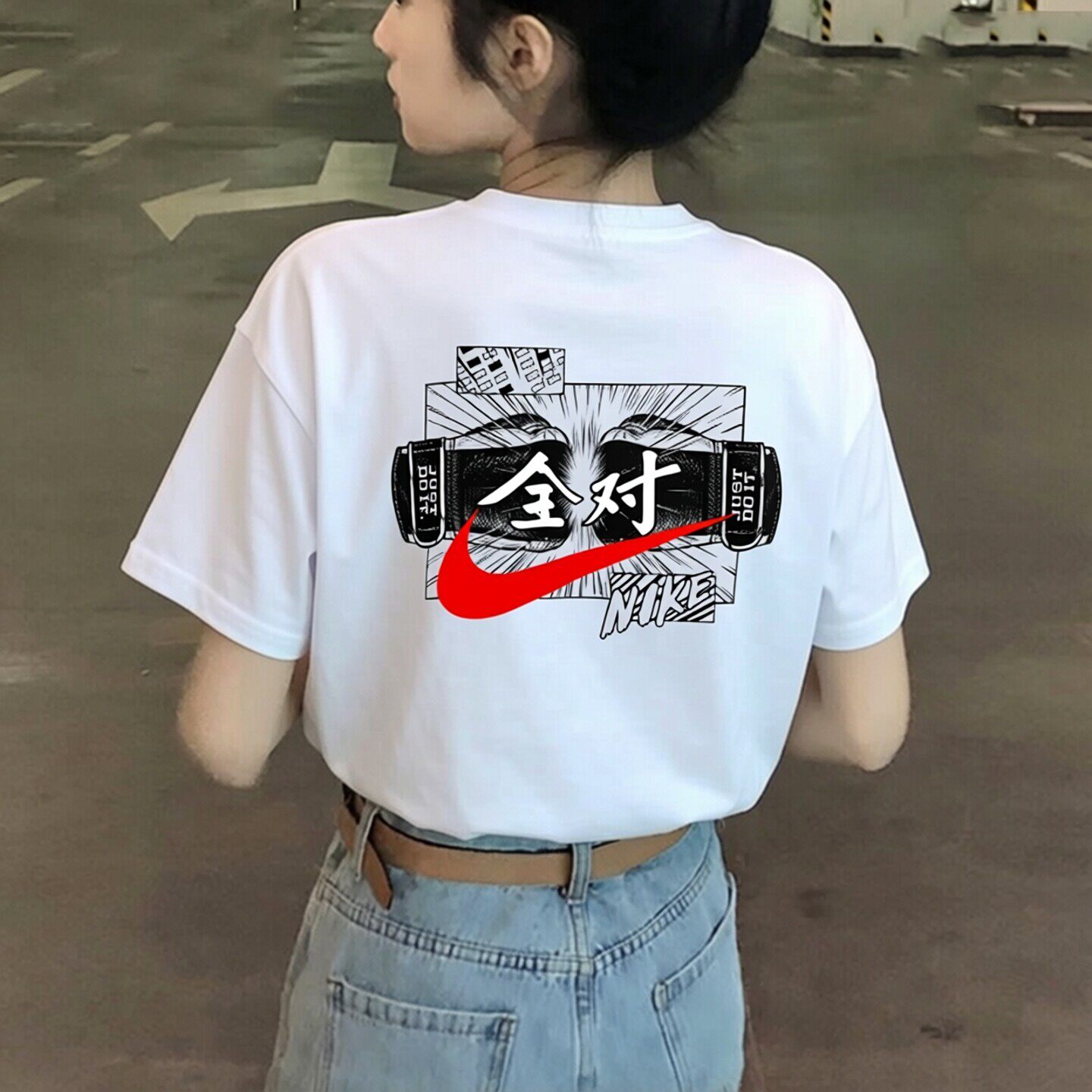 幸运叶子丨耐克短袖女装正品新款运动T恤满分考试全对中高考半袖