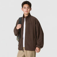Lucky Leaves - Tamberan Men's Fleece Jacket 2026 New Style sportswear, urban Outdoor faux lambskin fleece Coat thumbnail 3