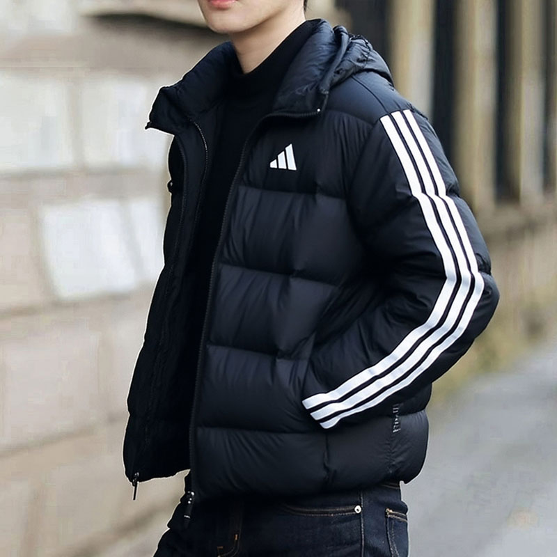 阿迪达斯官方旗舰店羽绒服男冬季新款运动羽绒外套保暖连帽男装