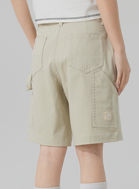 MLB情侣短裤2025夏季新款运动裤户外透气休闲时尚五分裤3ASMV03