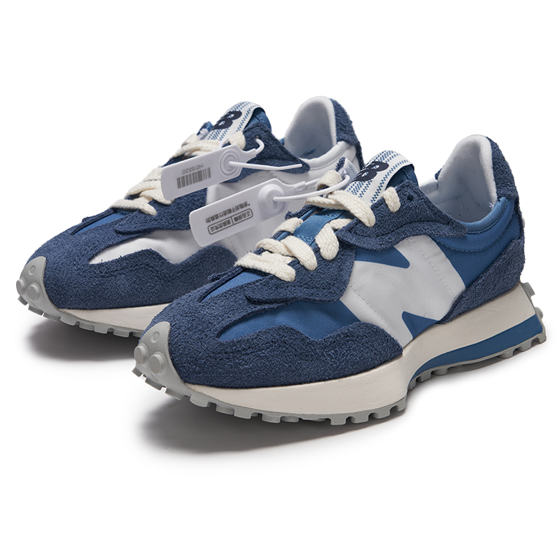 New Balance NB休闲鞋男鞋女鞋2025夏季复古蓝色运动鞋U327WCR