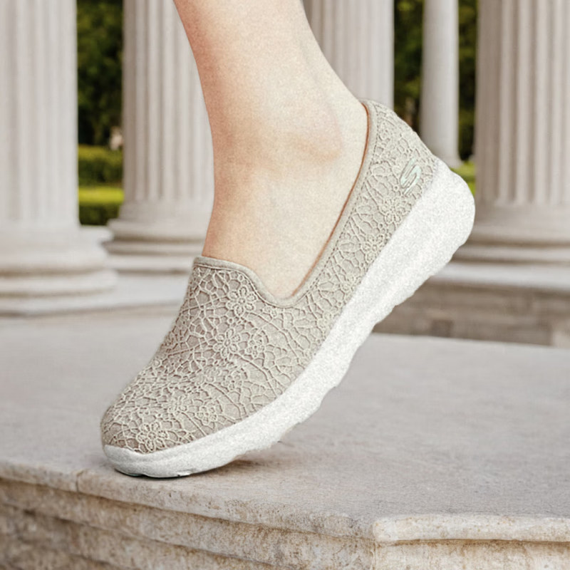 斯凯奇女鞋健步鞋一脚蹬穿脱妈妈鞋软底轻便女士透气休闲鞋老人鞋,运动鞋new,运动休闲鞋,淘宝优惠券,粉丝福利购,淘宝优惠卷