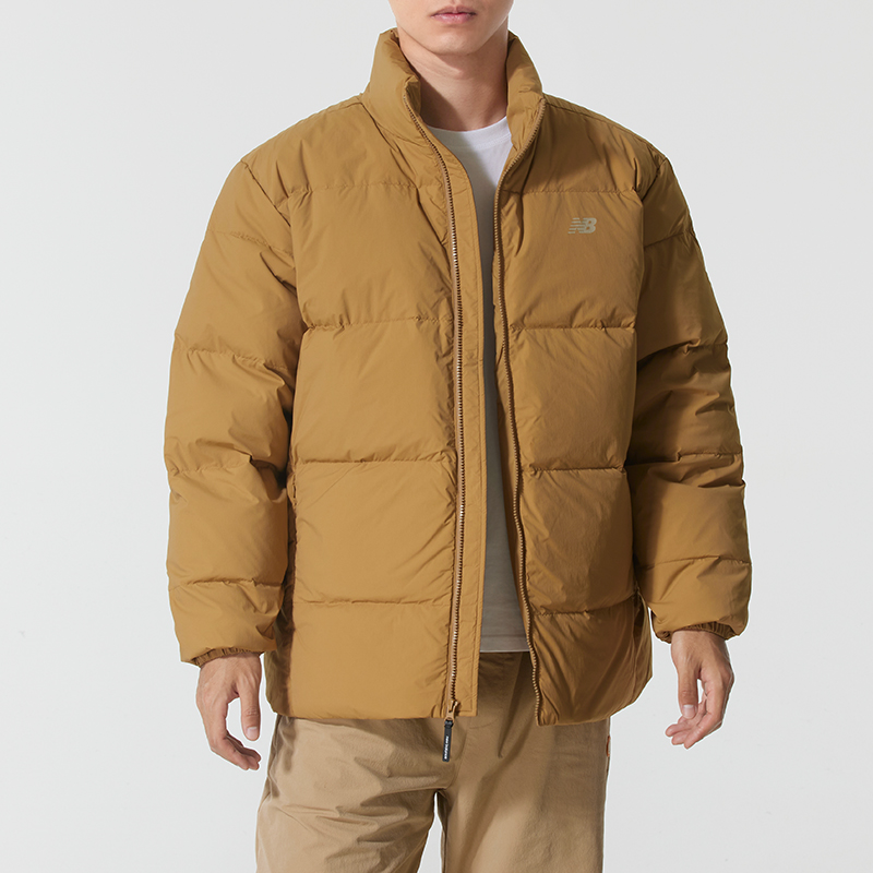New balance NB男士轻薄羽绒服2025新款保暖防风棉羽外套运动服潮