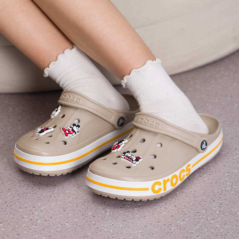 Crocs卡骆驰贝雅卡骆班洞洞鞋男鞋女鞋2026新款轻便包头凉鞋