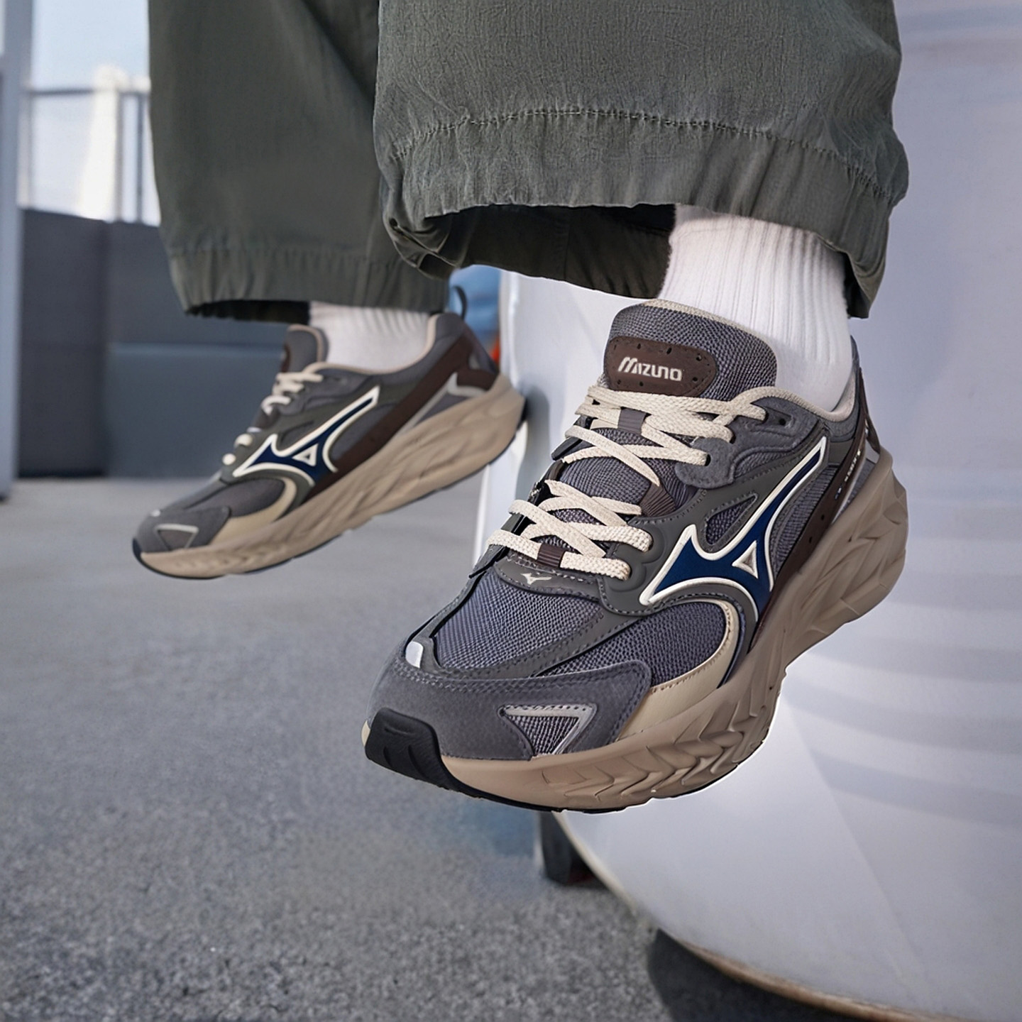 Mizuno美津浓25秋冬缓震跑步鞋