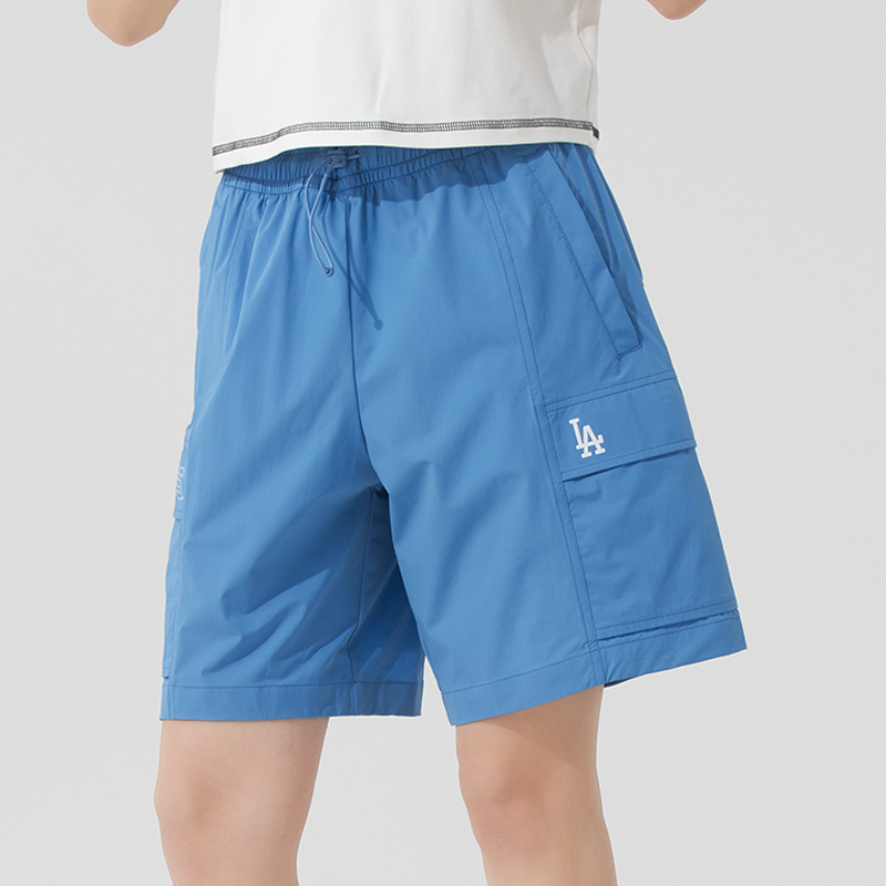 MLB官方 男裤女裤 2025冬季新款工装运动裤跑步情侣透气休闲短裤