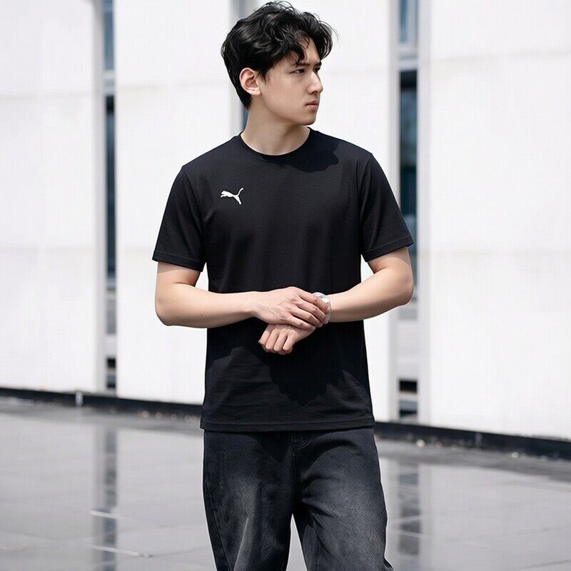 PUMA彪马短袖男装夏季新款足球训练运动服跑步T恤休闲上衣658