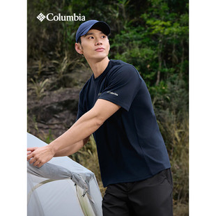 Columbia哥伦比亚男装 T恤XJ9809 健身训练户外吸湿速干休闲短袖