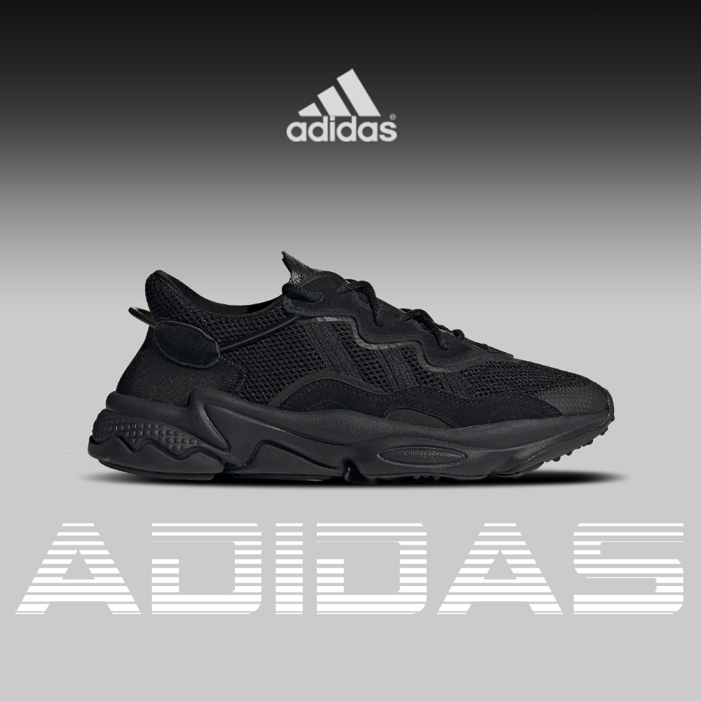 阿迪达斯黑武士厚底老爹鞋