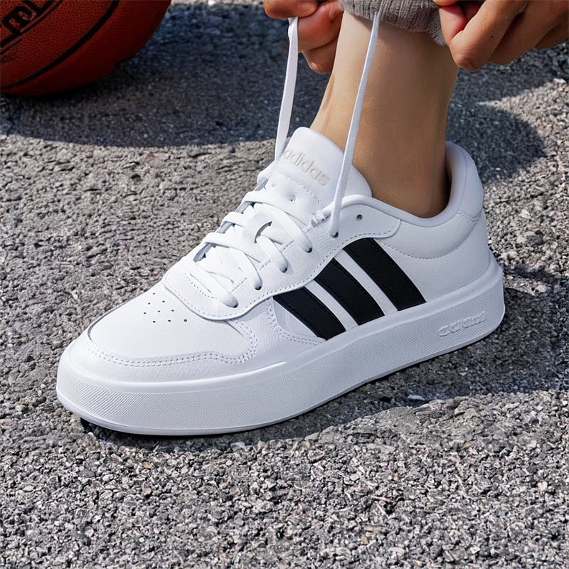 阿迪达斯官方旗舰店男鞋新款低帮板鞋小白鞋复古休闲鞋男士运动鞋