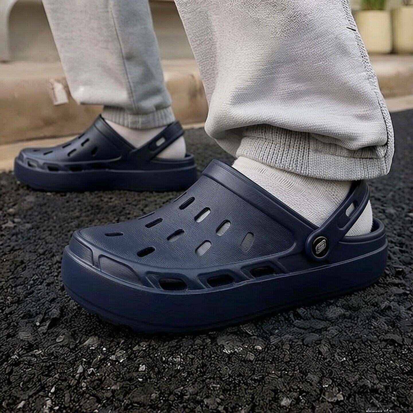 斯凯奇男鞋凉鞋拖鞋夏季新款沙滩鞋舒适清凉透气涉水鞋透气休闲鞋