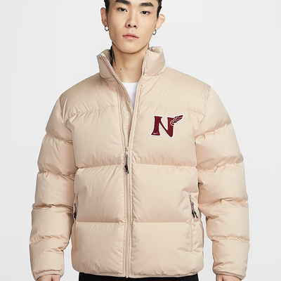 NIKE耐克保暖羽绒服男装立领棉羽夹克休闲运动服防风外套潮IQ3706