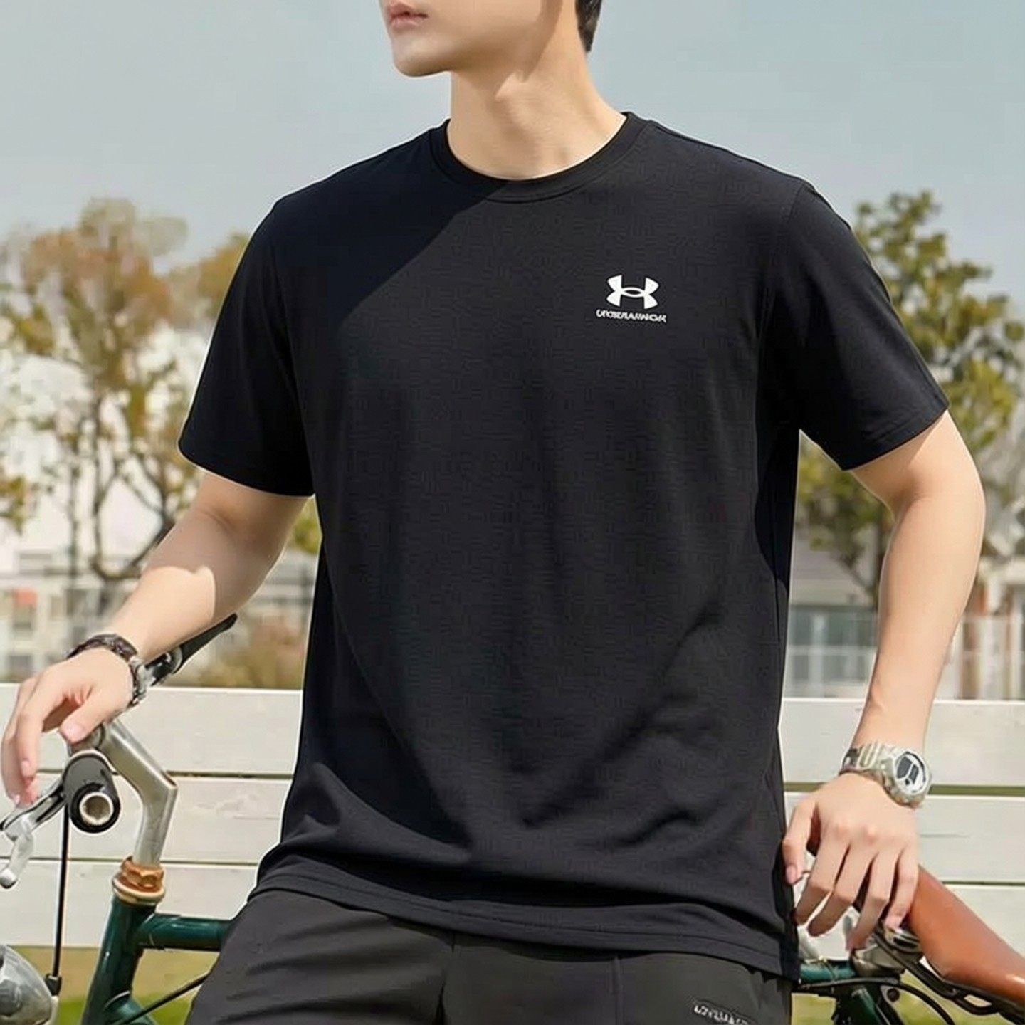 UA安德玛短袖男装2026新款男士宽松棉t美式大码运动t恤潮1373997,运动服/休闲服装,运动T恤,淘宝优惠券,粉丝福利购,淘宝优惠卷