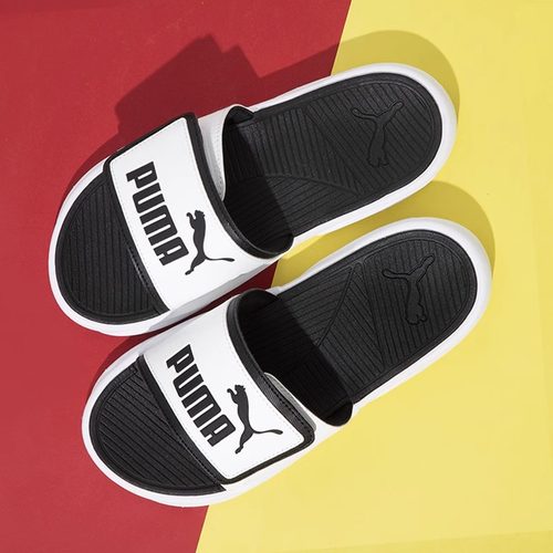 PUMA彪马官网男鞋女鞋新款运动拖鞋魔术贴一字拖情侣沙滩鞋子凉鞋