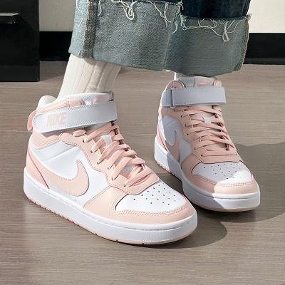 Nike耐克官方旗舰正品板鞋女鞋新款运动鞋COURT高帮休闲鞋HV1804