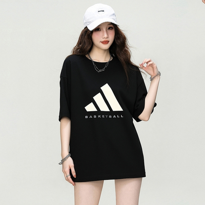 阿迪达斯短袖男装女装2025新款运动T恤健身训练体恤半袖KB7560