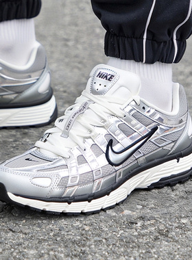 耐克官方正品 2025冬季新款男鞋P6000透气运动鞋休闲跑步鞋老爹鞋