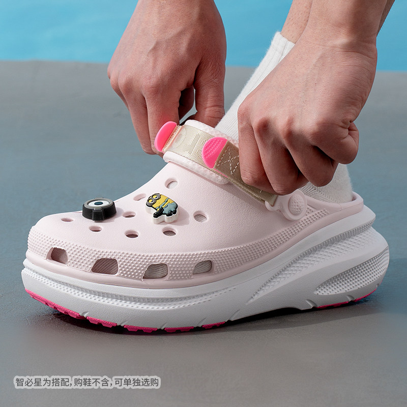 卡骆驰男鞋女鞋2026新款情侣运动鞋沙滩鞋时尚休闲洞洞鞋凉鞋拖鞋