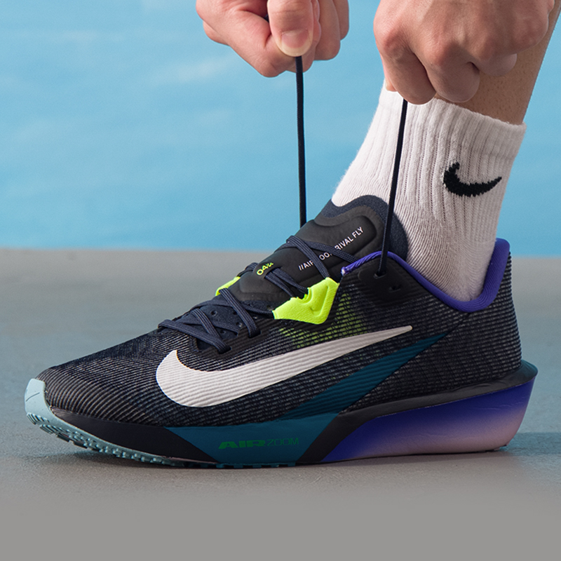 耐克男鞋2025新款运动鞋AIR ZOOM RIVAL FLY 4健身训练缓震跑步鞋