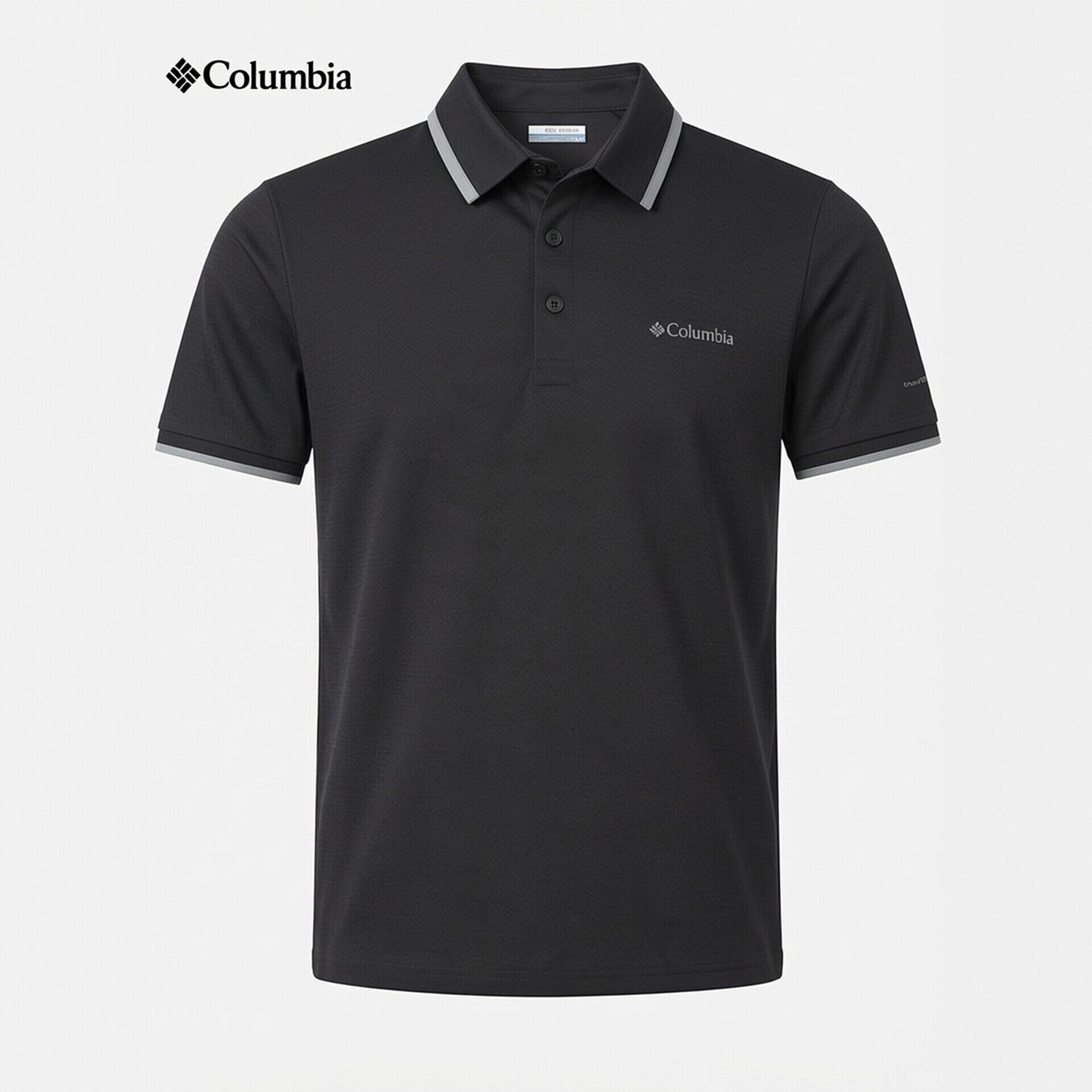 哥伦比亚POLO衫男装翻领短袖T恤运动服透气半截袖速干上衣AE0412